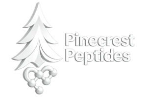Peptides for sale white logo